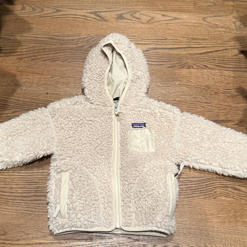 Patagonia Infant Sherpa Fleece Jackie with Hood